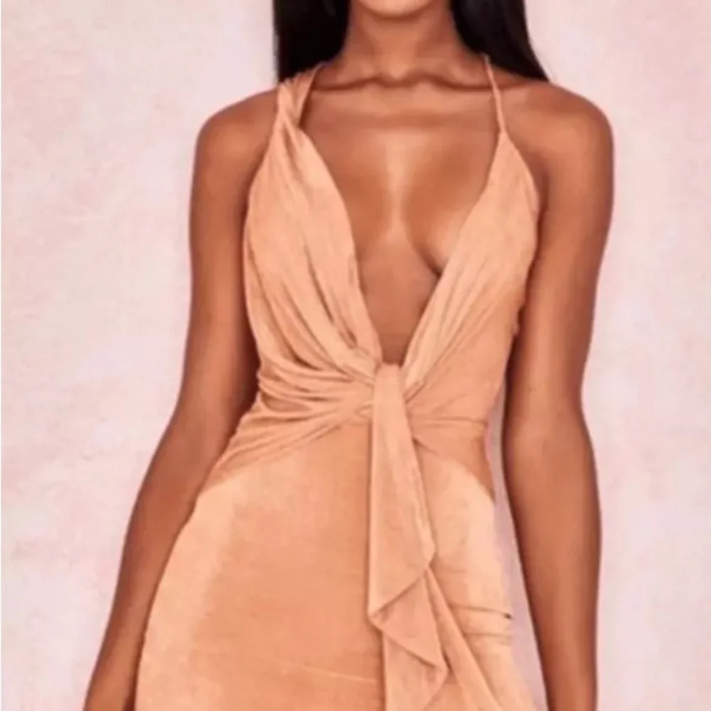 House of CB Kiki Tan mini Dress - Picture 1 of 6